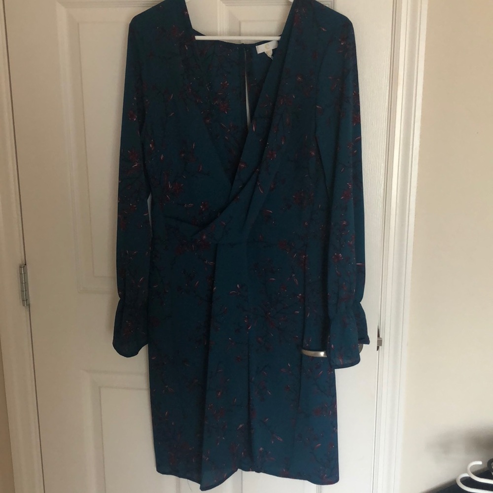 BNWT charming Charlie’s faux wrap dress